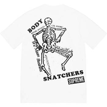 Supreme Body Snatchers Tee T Shirts White | IL245NB