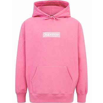 Supreme Box Logo Hoodie Pink | IL487UT