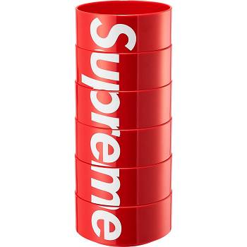 Supreme Heller Bowls (Set of 6) Accessories Red | IL179AP