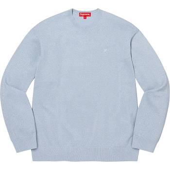 Supreme Metallic L/S Top Sweaters Turquoise | IL334PQ