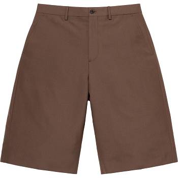 Supreme Wool Trouser Shorts Brown | IL351QZ