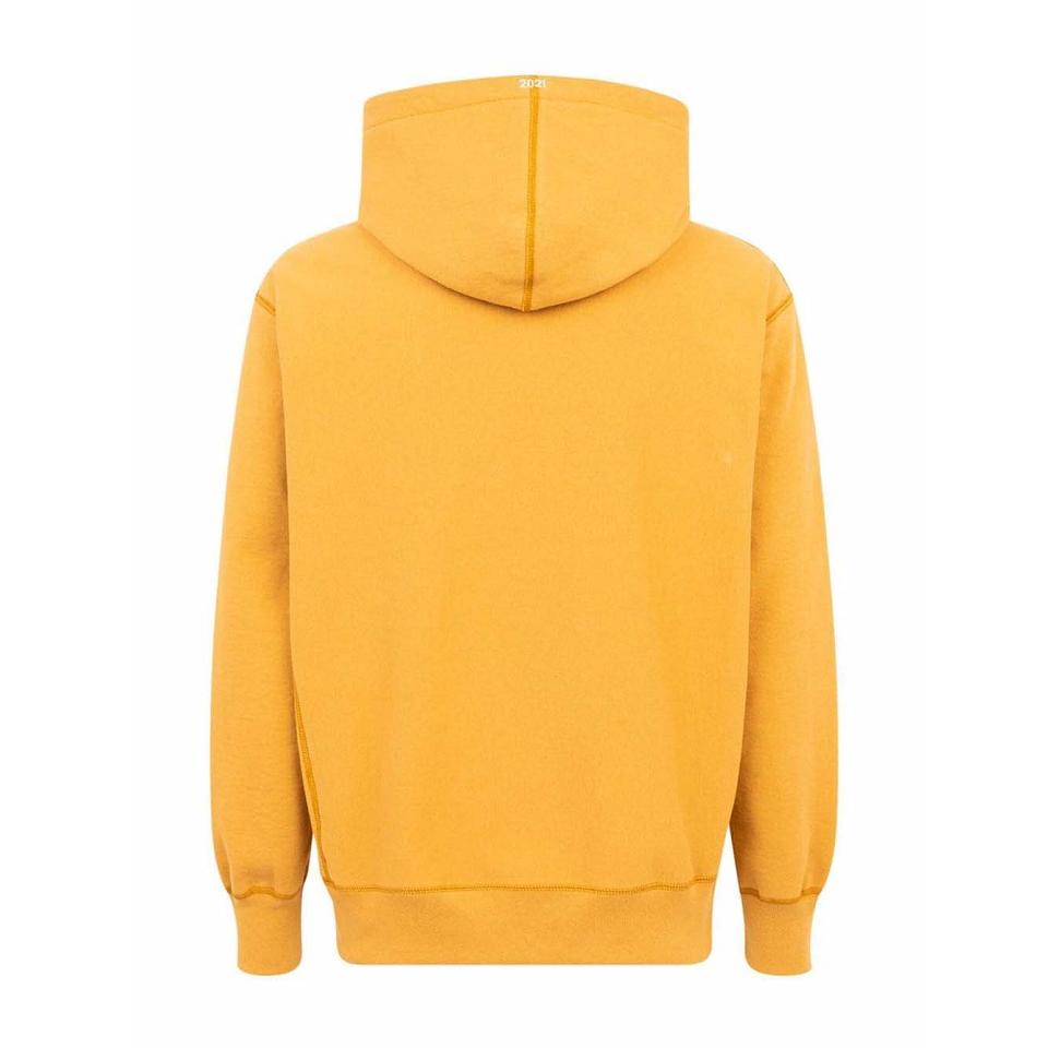 Supreme Box Logo Hoodie Yellow | IL488IS