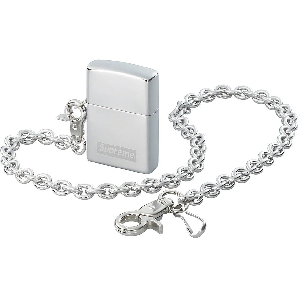 Supreme Chain Zippo® Accessories Silver | IL185JJ