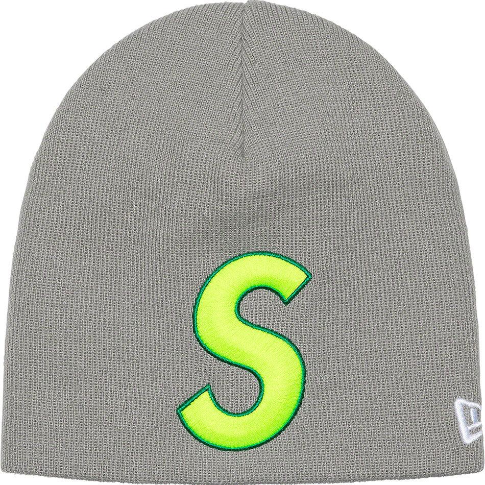 Supreme New Era® S Logo Beanie Hats Grey | IL151OR