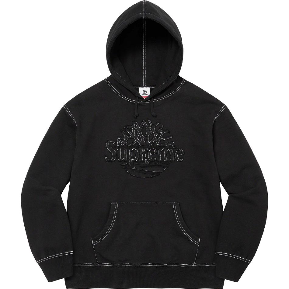 Supreme Timberland® Hooded Sweatshirts Black | IL301EX