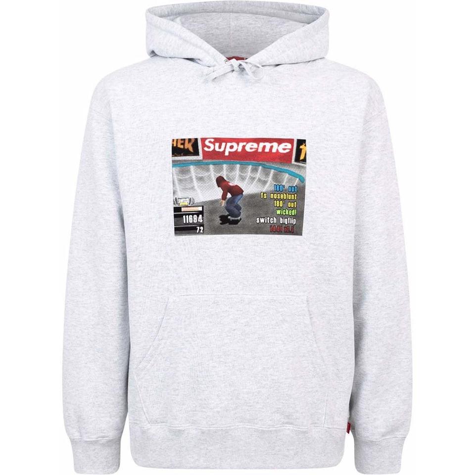 Supreme X Thrasher Logo Print “FW21” Hoodie Grey | IL455QZ